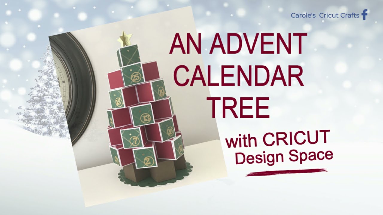AN ADVENT CALENDAR with Cricut Design Space