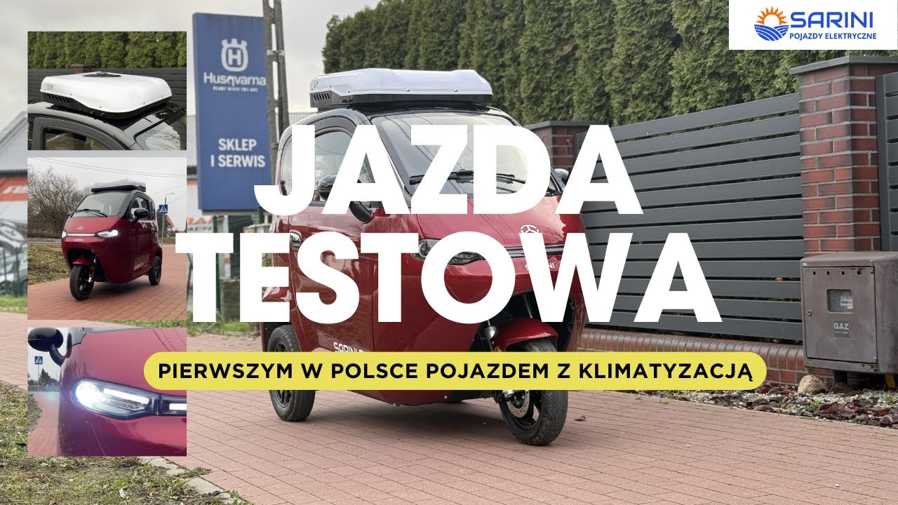 JAZDA TESTOWA:  KLIMATYZACJA W TRASIE? [SARINI TITO A ] #sarini #new
