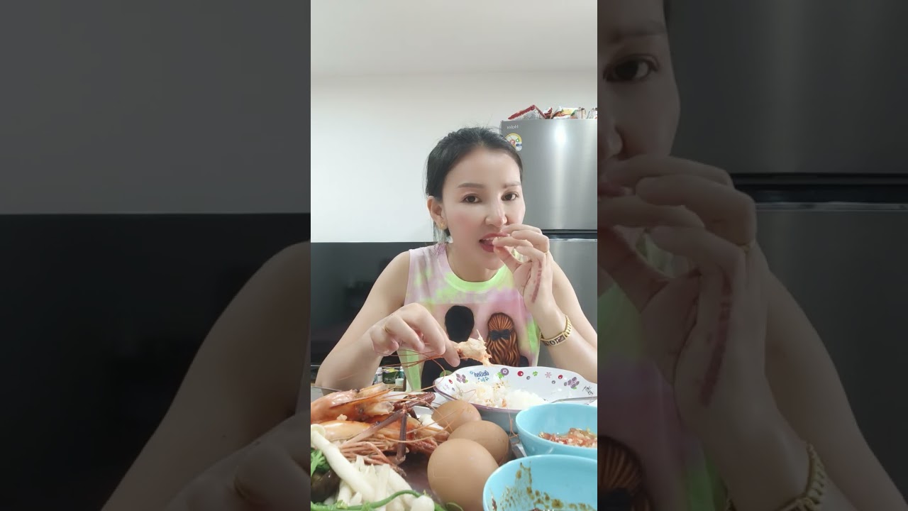 ต้มผักกับน้ำพริก