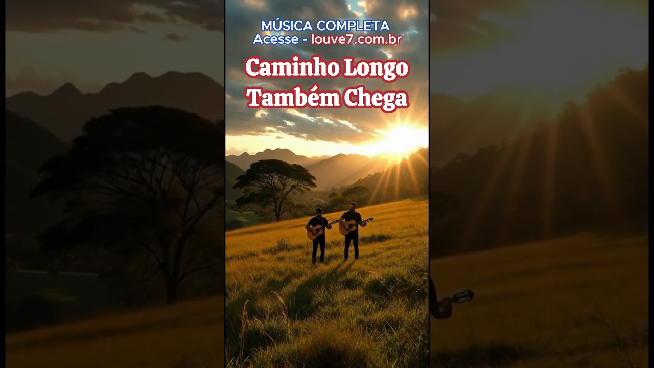 Caminho longo tamb&eacute;m chega - Moda de Viola Gospel