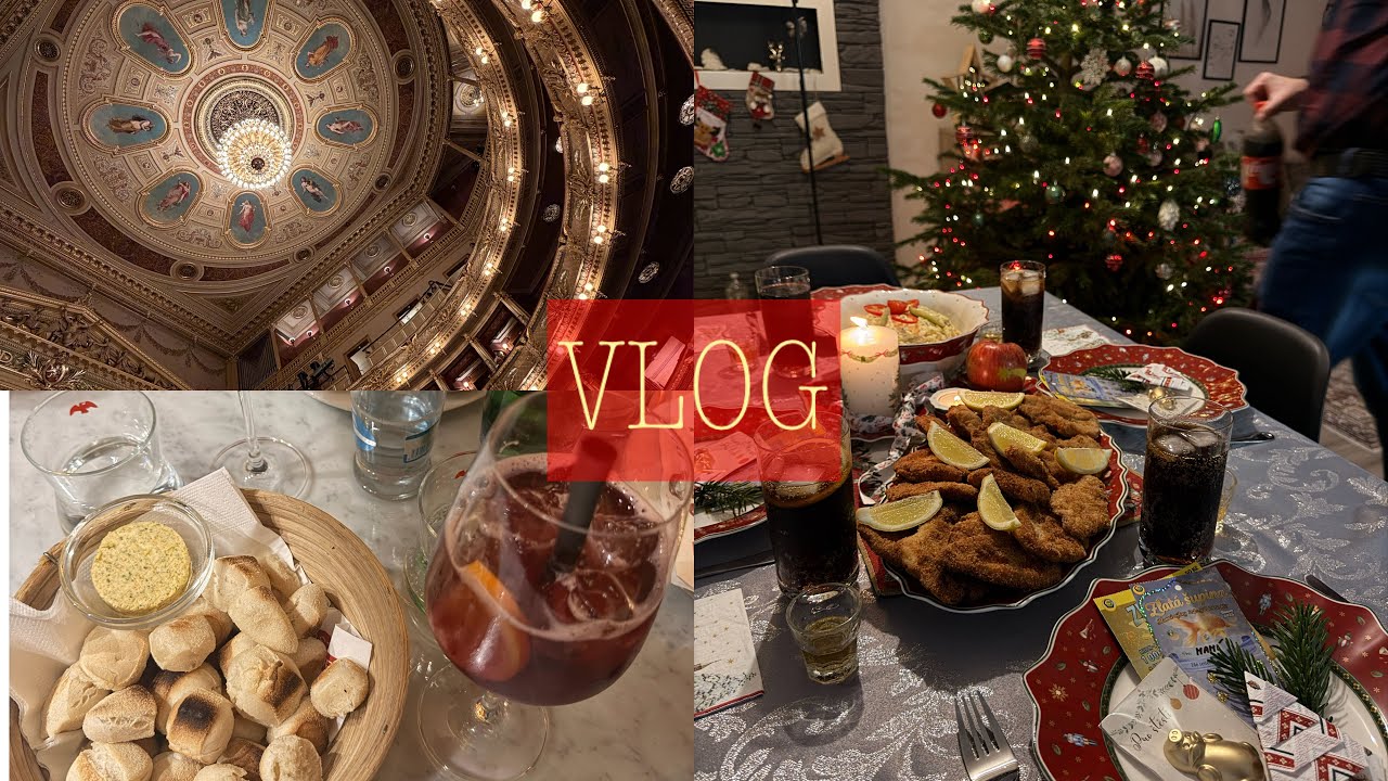 VLOG // Štědrý den, Národní divadlo a CO JSEM DOSTALA K VÁNOCŮM 🎄🎁