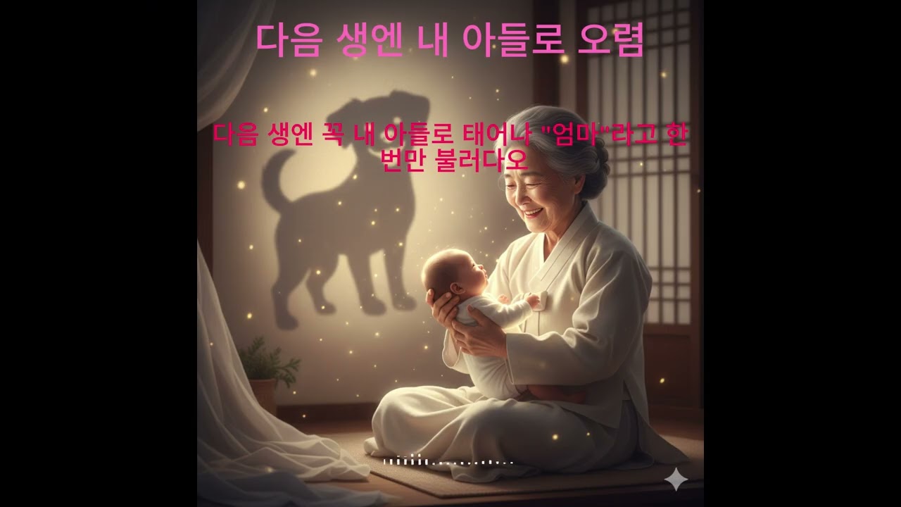 [애절트롯] 다음 생엔 내 아들로 오렴 - 짐승으로 태어나 고생만 한 너에게 바치는 약속 (1시간 무한재생) 🐾😭