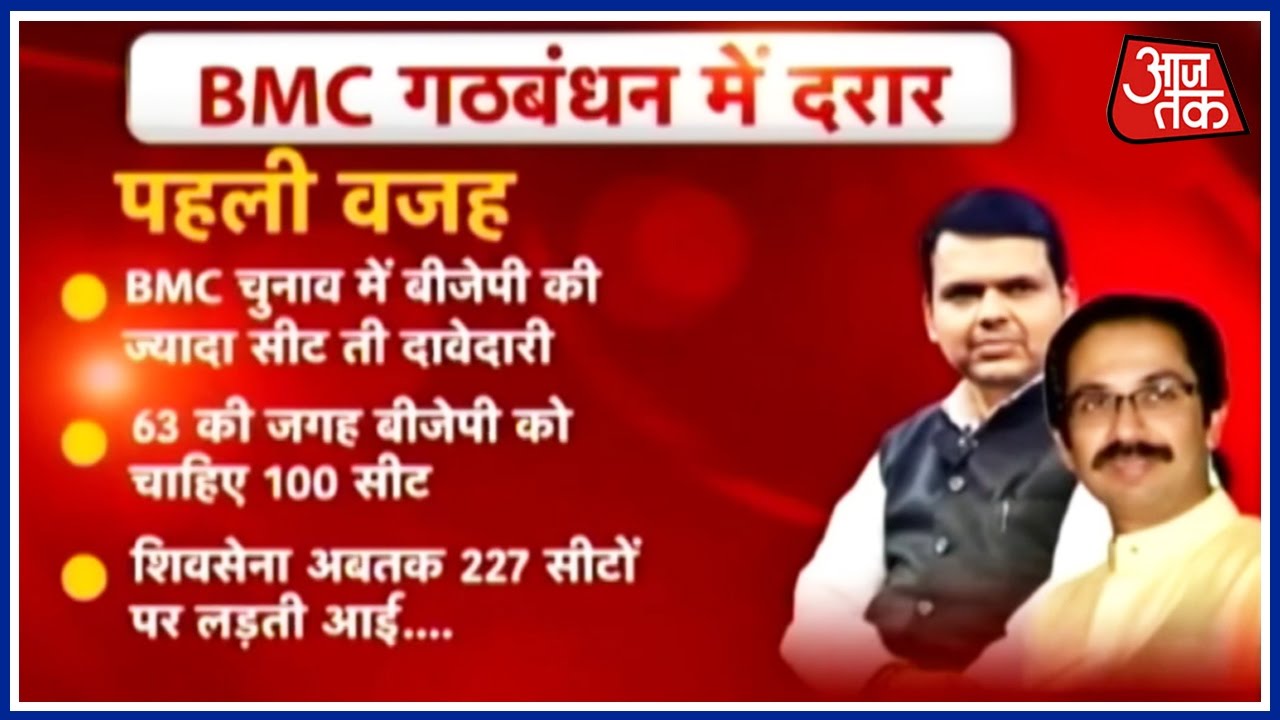 Shiv Sena Breaks Alliance With BJP, To Go It Alone In Civic Polls