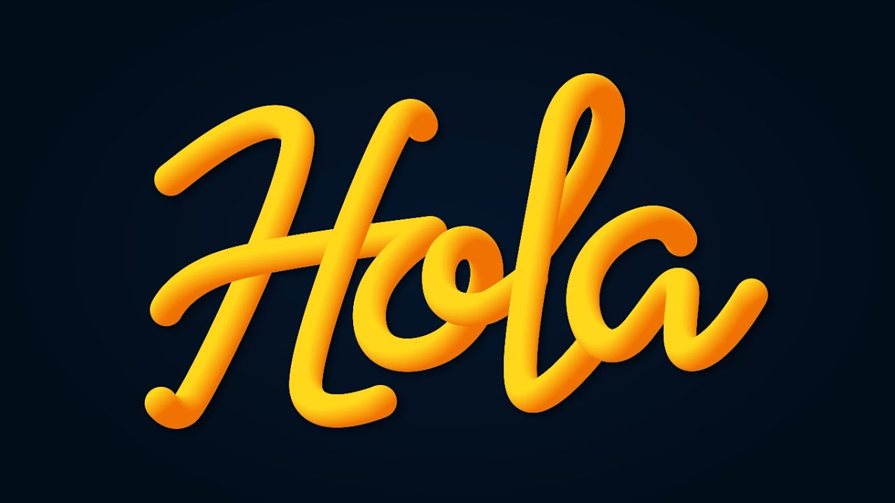 FLUID TEXT EFFECT with SIMPLE TRICK | INKSCAPE TUTORIALS