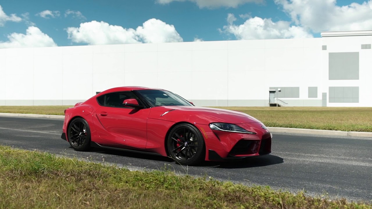 Akrapovic Exhaust on a A90 MKV Supra!