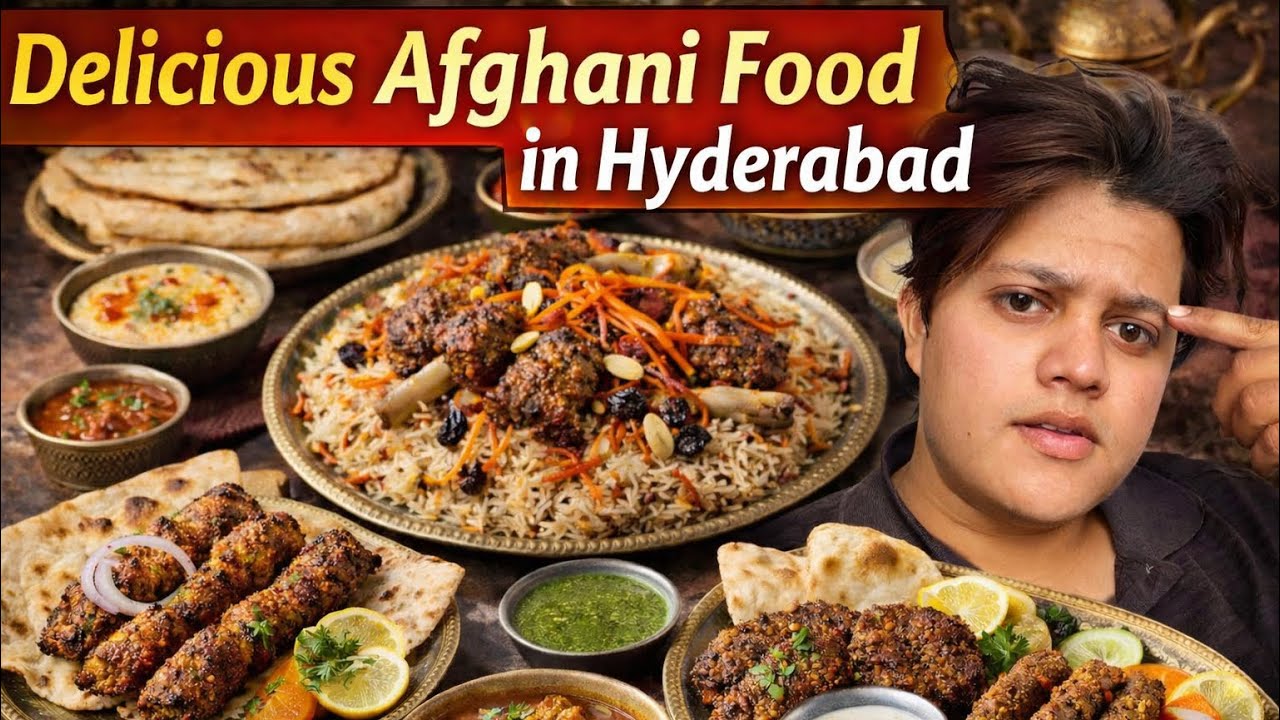 Hyderabad’s Best Afghani Food 😍 | Juicy Kebabs & Royal Flavours