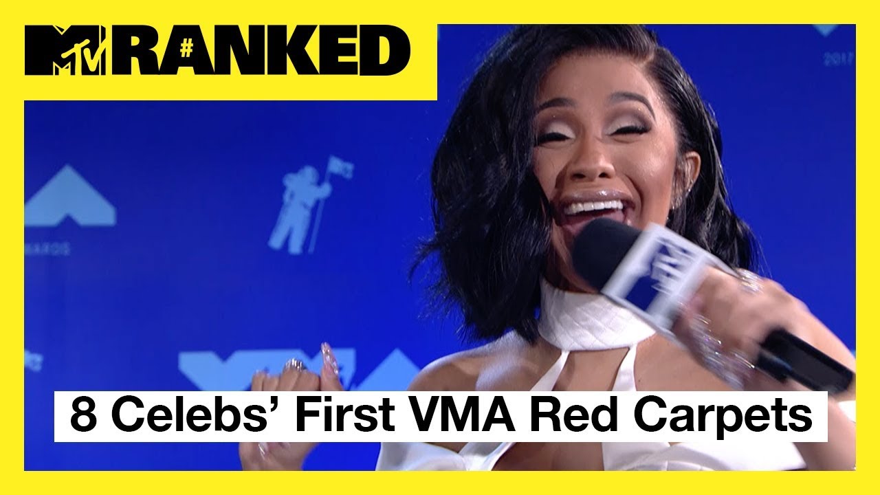 8 Celebs on Their First VMA Red Carpets ft. Beyonc&eacute;, Cardi B, Drake & More! | MTV Ranked