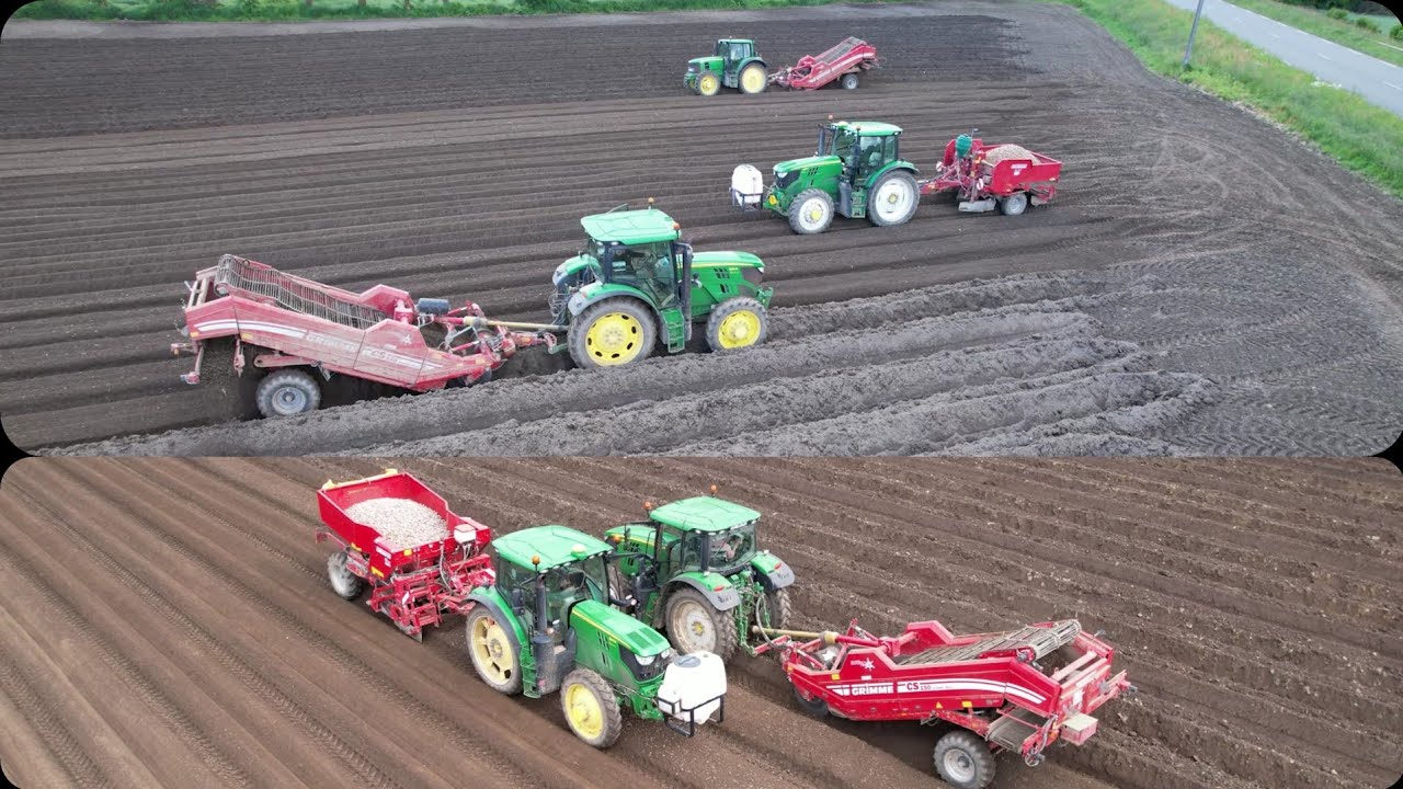 🇨🇵XL plantation de pommes de terre | X5 John Deere | Eta Ogier 😎