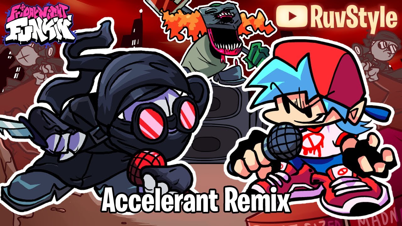 FNF Accelerant (Awelie´s remix) but it's BF vs Hank and Tricky