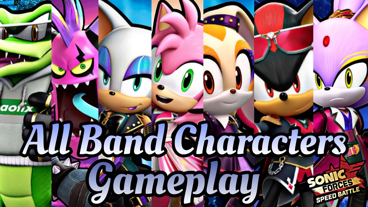 BATTLE OF THE BANDS Sonic Forces Speed Battle