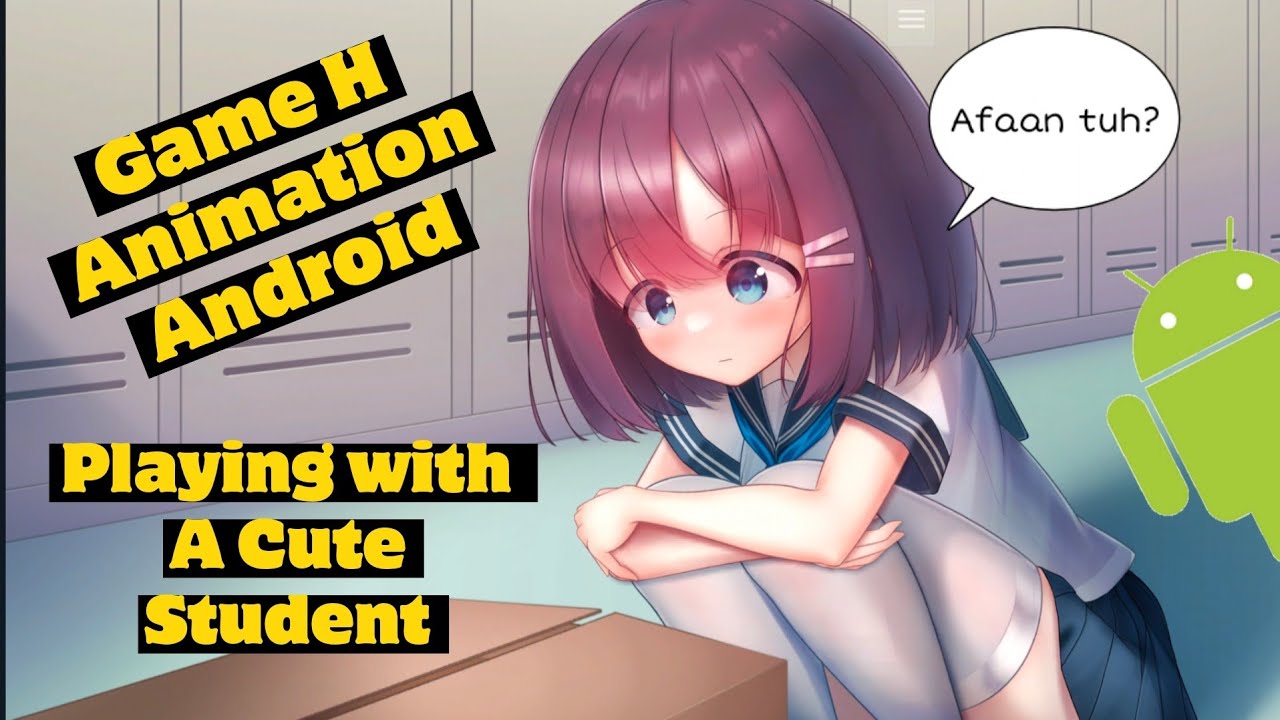 Playing with a Cute Student, Game H Animation for Android