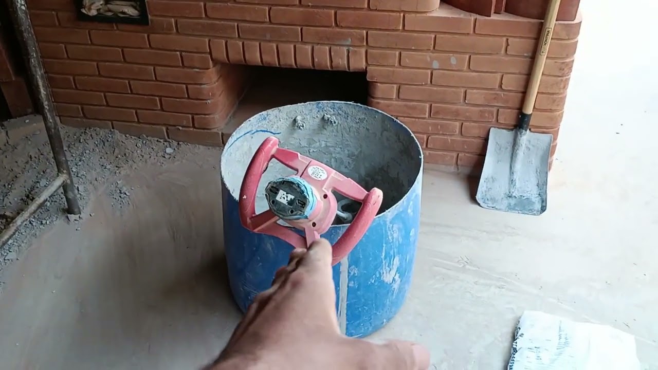 Fazendo a massa para trabalhar 