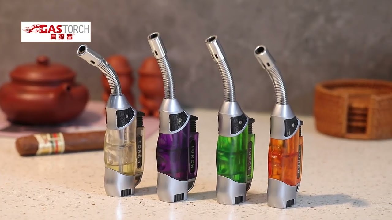 GF8631 cigar torch lighter butane jet flame