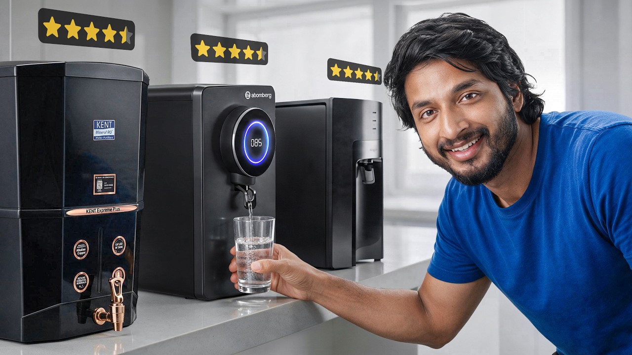 Stop buying wrong water purifier !!  (Best rated ROs)