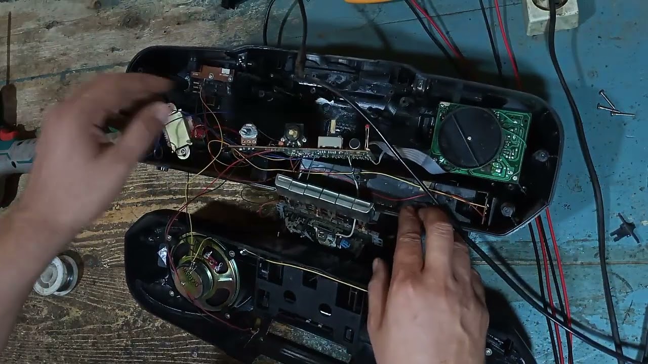 راديو كاسيت باناسونيك 2 سماعه الصوت عالي فقط