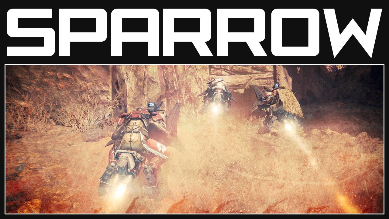 Destiny Guide - Vehicles : Sparrow | Destiny Beta Gameplay