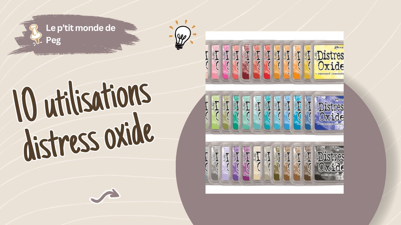10 techniques INCROYABLES avec les encres Distress Oxide ! 🎨✨