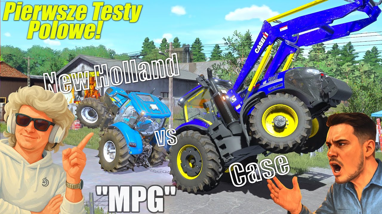💥CASE vs NEW HOLLAND KOLIZA!😈TESTY POLICYJNEGO CASE'A 900KM! 