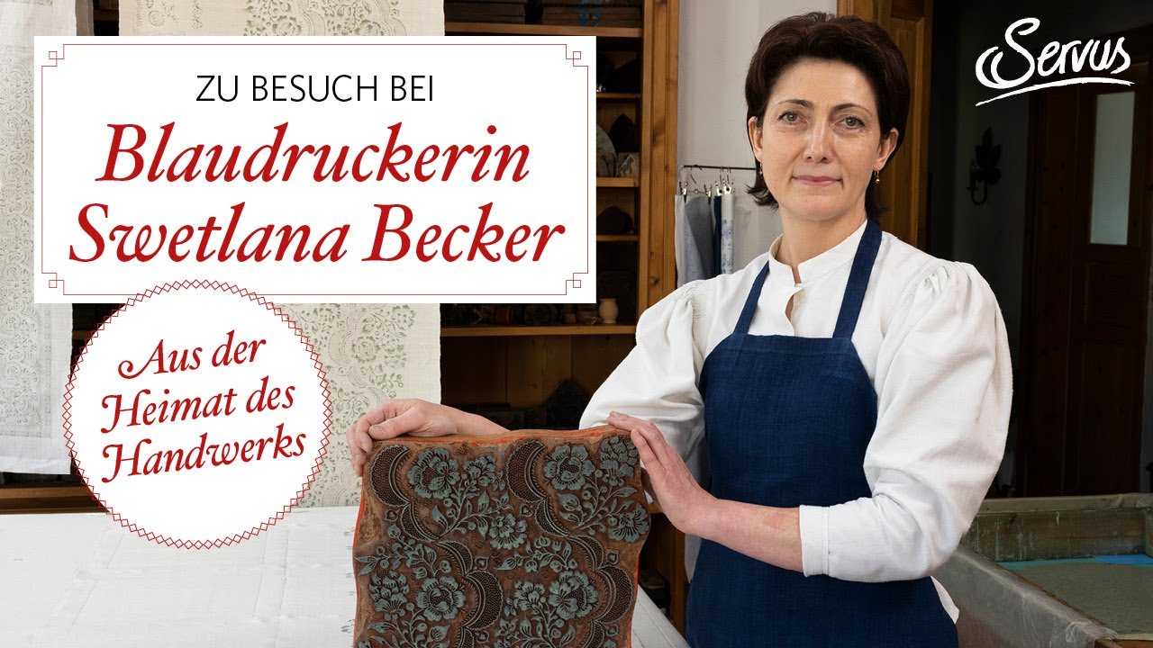 Blaue Wunder: Zu Gast bei Blaudruckerin Swetlana Becker