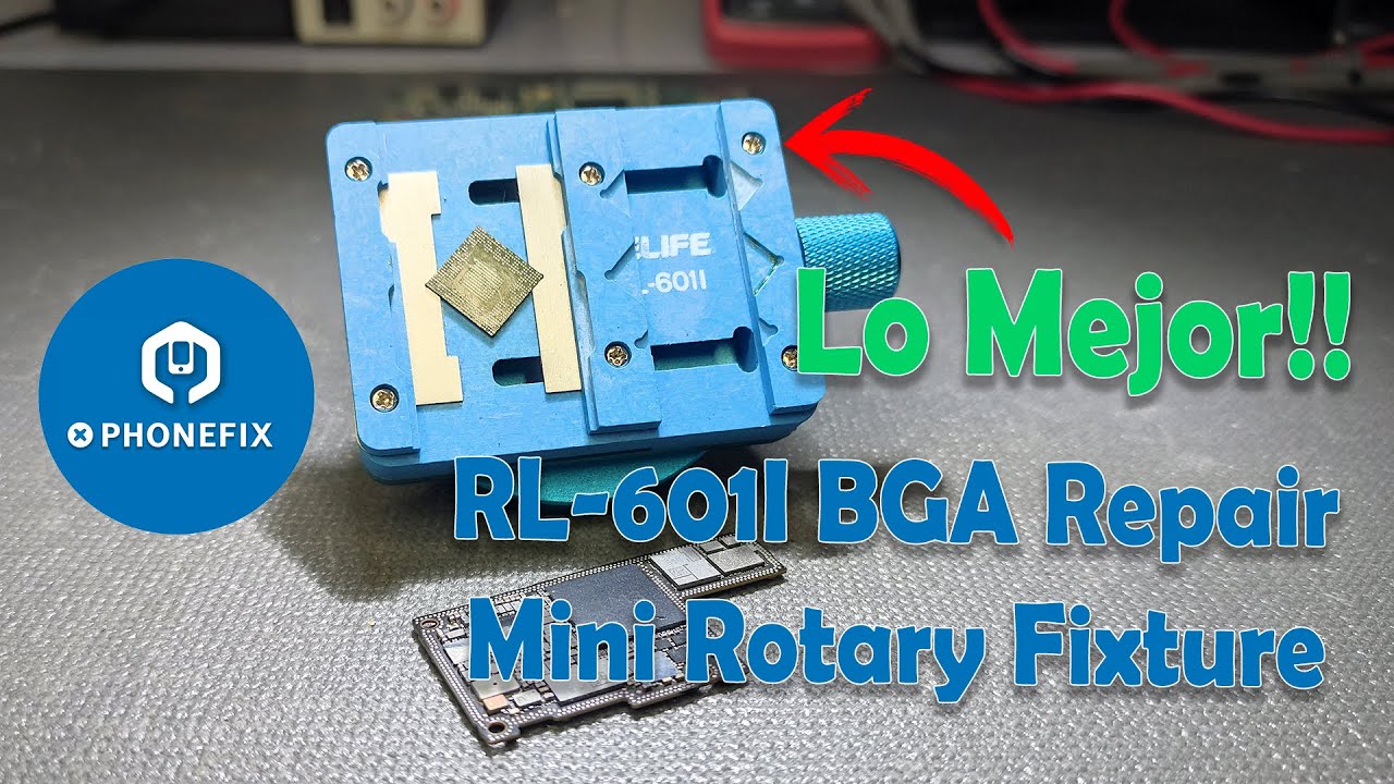 RL-601I Motherboard Chip BGA Repair Mini Rotary Fixture