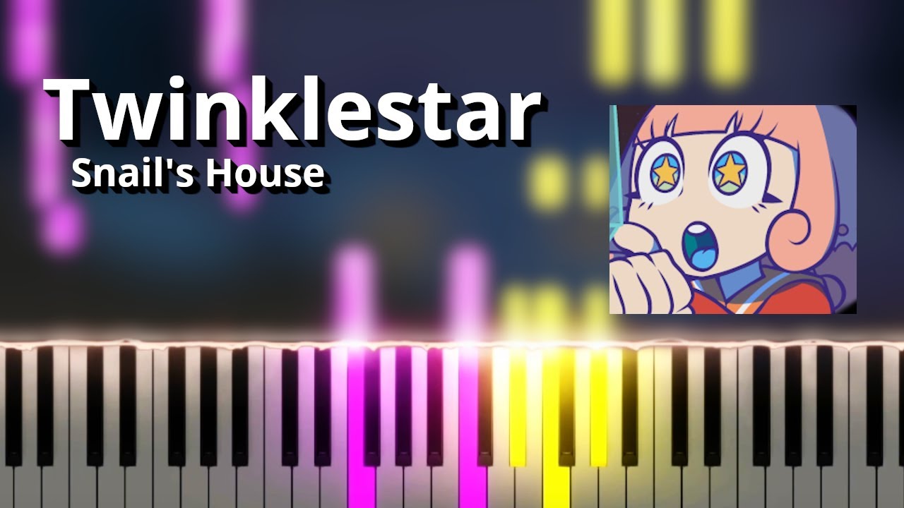 Twinklestar - Snail's House (Piano Tutorial)