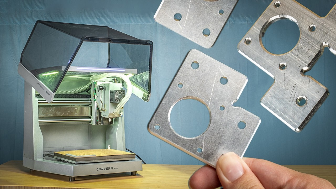 CNCing High Performance 3D Printer Upgrades with the Carvera Air