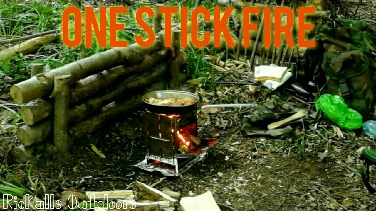 One stick fire! + stove modification