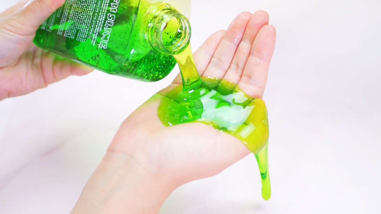 【ASMR】Slime Soap 케피버블 슬라임 市販のボディーソープからスライムが出てきたんやが。【音フェチ】