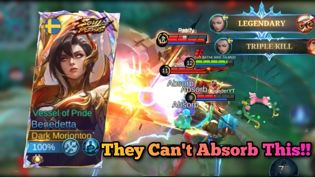 Not Enough Shields I Guess ⁉️ Benedetta Vs Guinevere | Build | Emblem | Gameplay #mobilelegends 