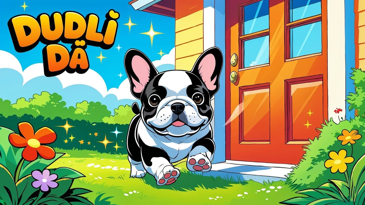 Buldoček ňaf ňaf, hop a skok 🐶🎶 | Dětská písnička o pejskovi