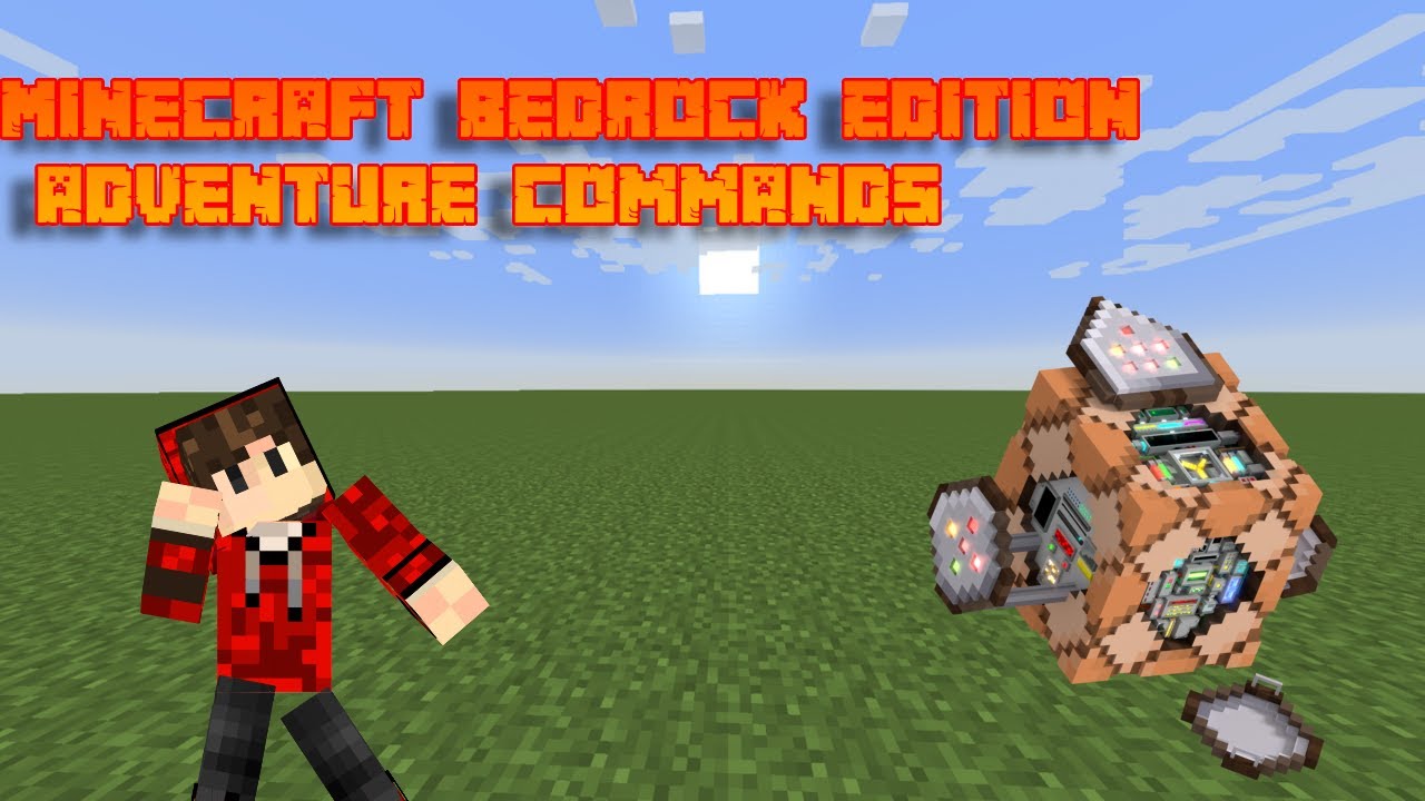 Minecraft bedrock edition adventure mode commands