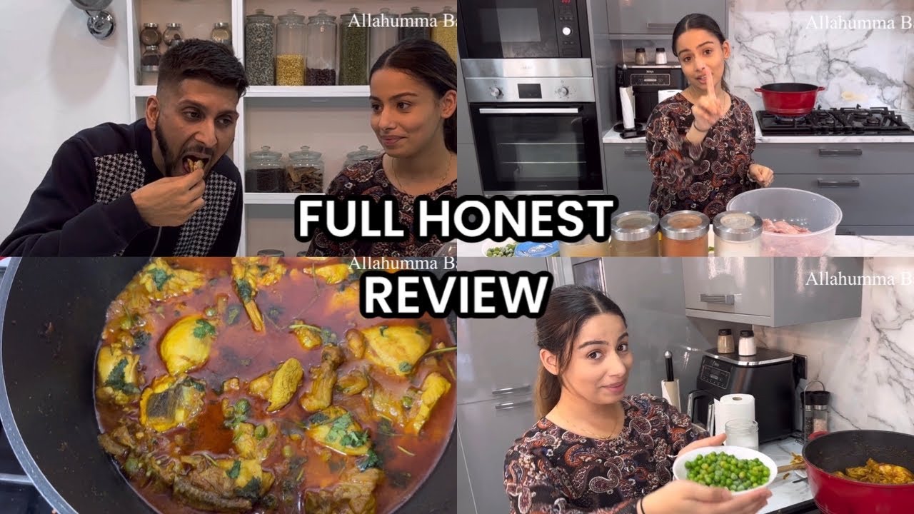 MY WIFE COOKS A SURPRISE DISH FOR ME!! FULL HONEST REVIEW!! 👀