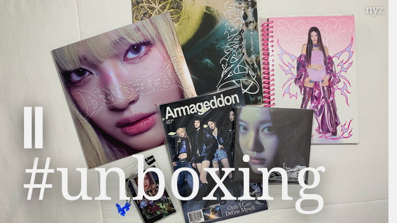 abrindo TODAS as versões de ARMAGEDDON do aespa! 😱🙏 | unboxing #11