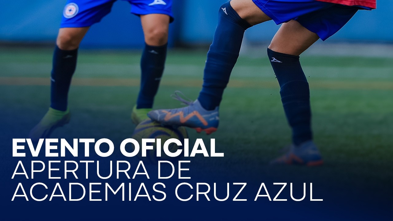 EN VIVO 🔴 Evento Oficial: Apertura de Academias Oficiales Cruz Azul