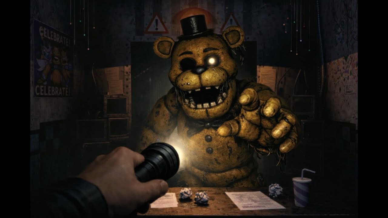 Przechodzę piątą noc w FNAF 2!  | Pierwszy Film |
