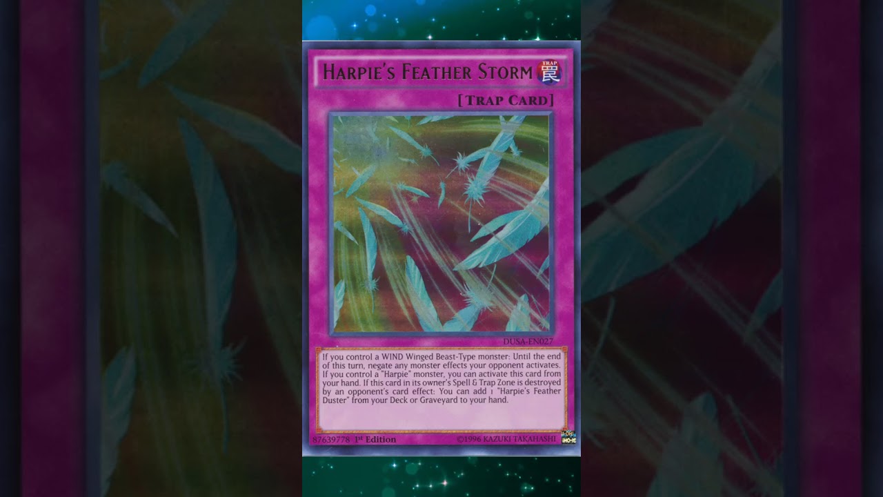 The Harpie Problem #yugioh #yugiohtcg #yugiohcards