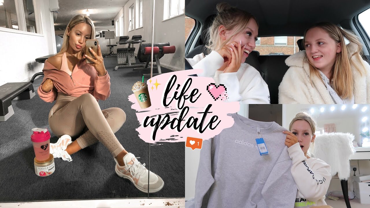 LIFE UPDATE / GETTING BACK INTO FITNESS VLOG | ELLE DARBY | AD