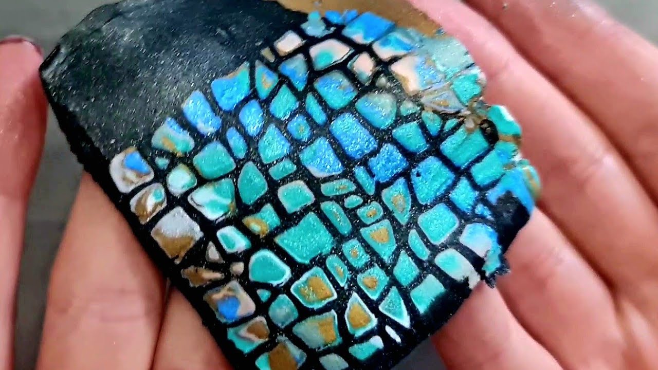 Amazing Pendant in Mokume Gane Technique. Polymer Clay Step-by-Step Tutorial