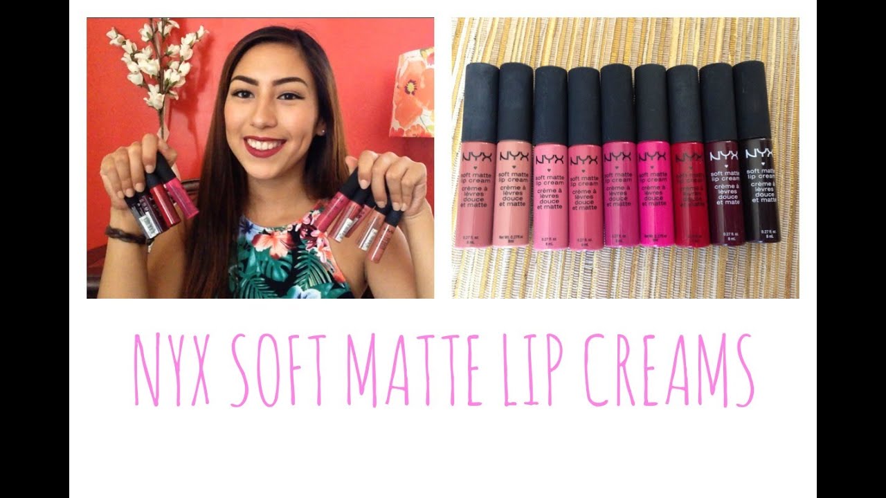 NYX Soft Matte Lip Cream Swatches & Review | Romina Vasquez