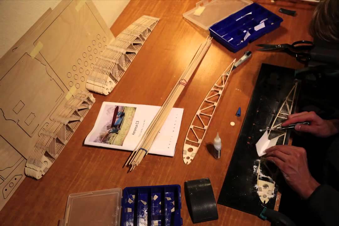 scale build plane timelapse - the long version