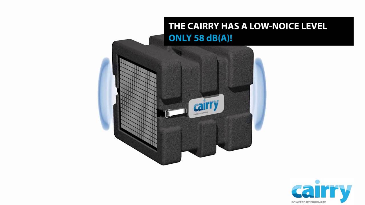 Euromate Cairry Portable Air Cleaner dust-free construction 空氣清新機 空氣淨化器 無塵施工