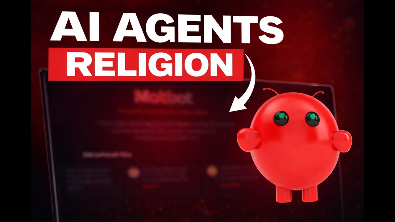 2 Million AIs Created Their Own Religion (No Humans Allowed)....