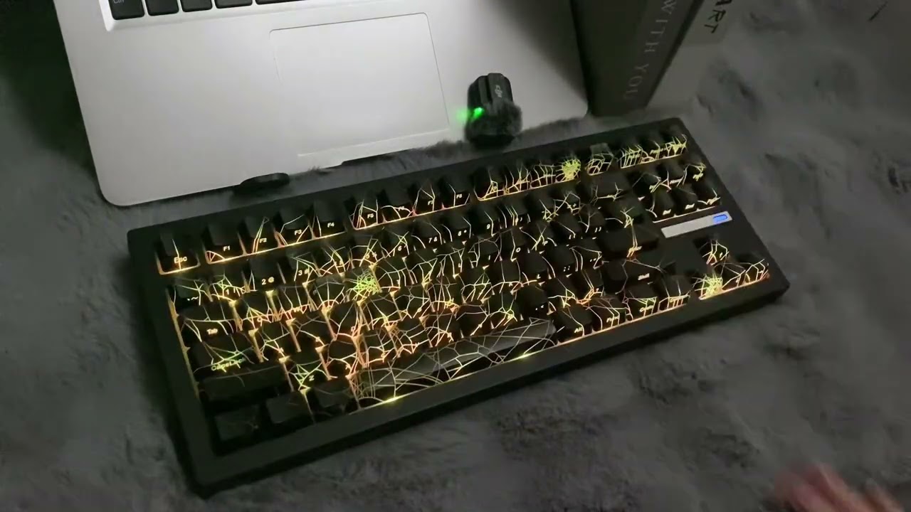 Spin.click.dominate!!🕸️🕷️🏴‍☠️🎮 #keyboard #fyp #zornher #zh870  #foryou #pc #pcgame #trend #cool 