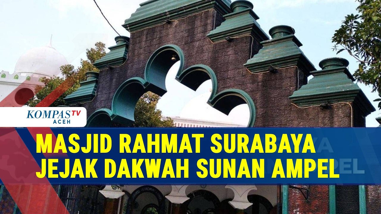 Surabaya Punya Masjid Tertua: Masjid Rahmat Kembang Kuning Peninggalan Sunan Ampel