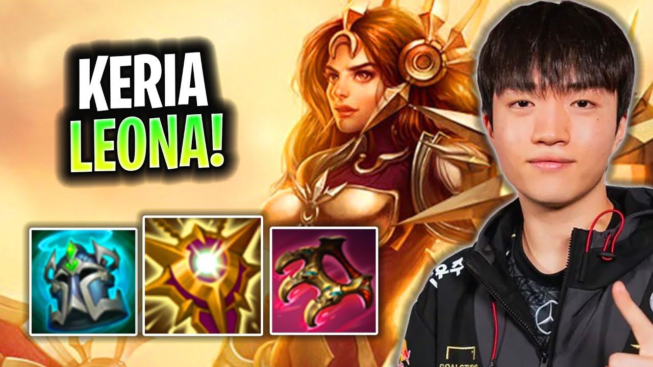 LEARN HOW TO PLAY LEONA SUPPORT LIKE A PRO! | T1 Keria Plays Leona Support vs Trundle!  Season 2025