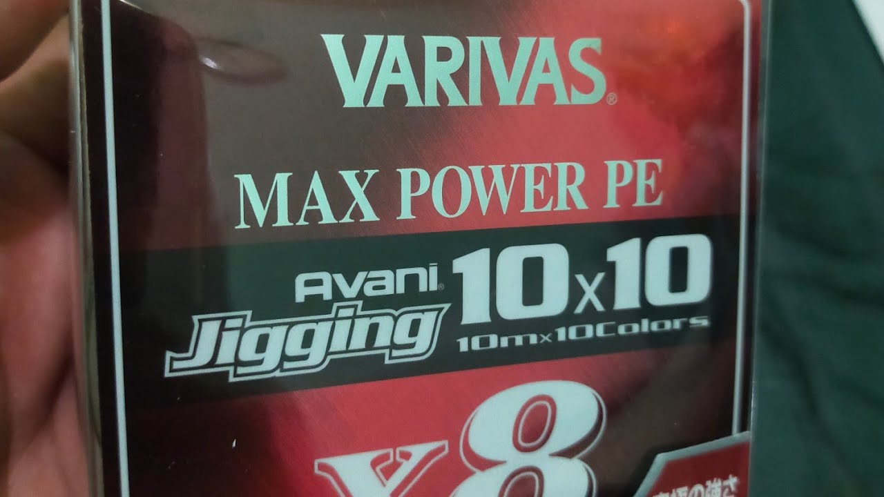 Varivas Avani Jigging X8 Senar Pe Terbaik Untuk Jigging 
