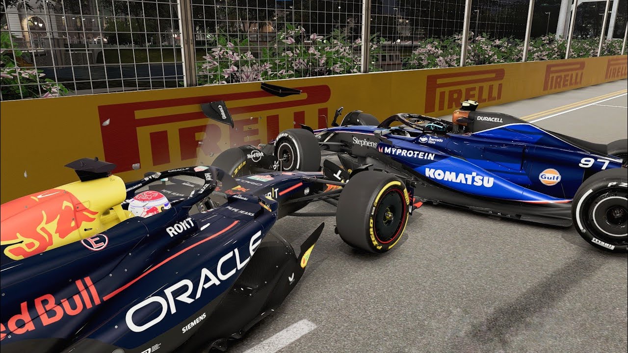 VERSTAPPEN ME CHOCA DE UNA MANERA SUCIA - GP SINGAPUR - F1 24 - #42 - KEVJOC