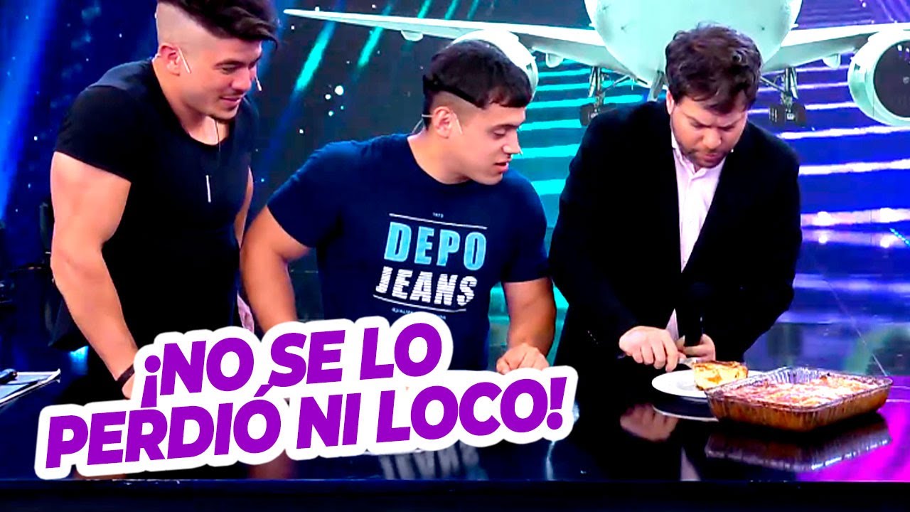 Guido Kaczka cumplió su sueño de comer sopa paraguaya