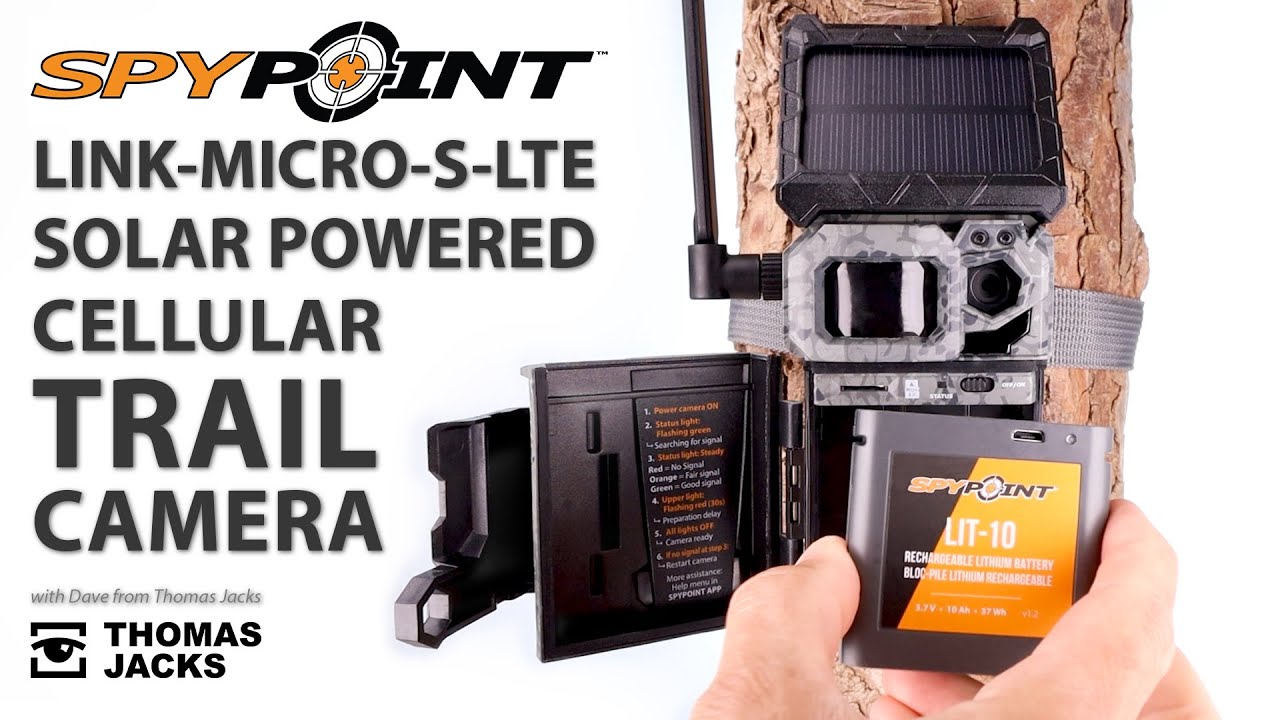 The Spypoint Link Micro Link S LTE Trail Camera