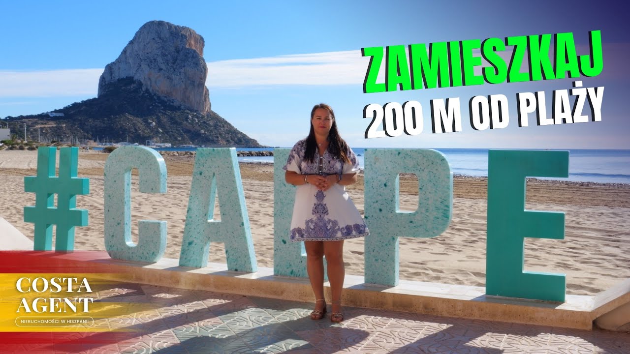 Zamieszkaj w apartamencie nad Morzem Śródziemnym w Calpe zaledwie 200 metrów od piaszczystej plaży!